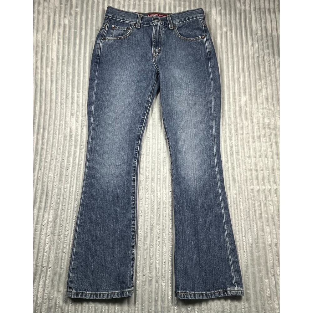 Levi's Jeans Womens 4 (28x29) Miss Nouveau Boot Cut Low Rise Medium Wash Cowgirl